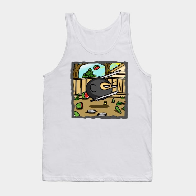 Ninja Fruit Tank Top by Leo Pringadhy